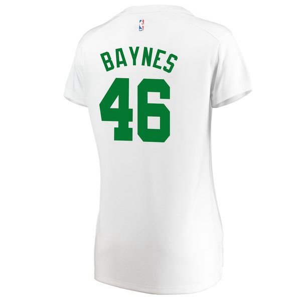 Boston Celtics Aron Baynes Player белая майка НБА - Association Edition
