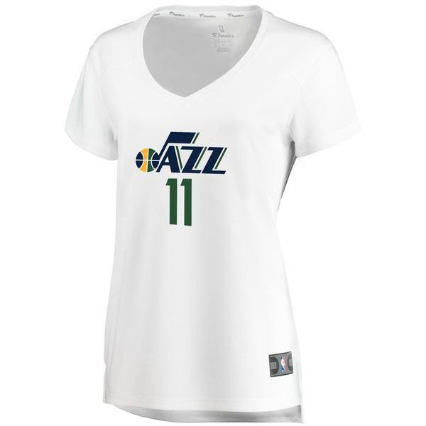 Utah Jazz Dante Exum белая майка НБА - Association Edition