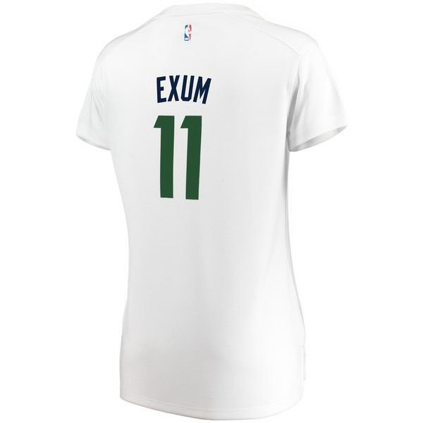 Utah Jazz Dante Exum белая майка НБА - Association Edition