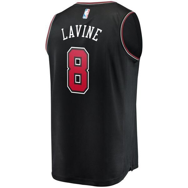 Chicago Bulls Zach LaVine черная майка НБА - Statement Edition