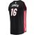 Miami Heat James Johnson Player черная майка НБА - Icon Edition