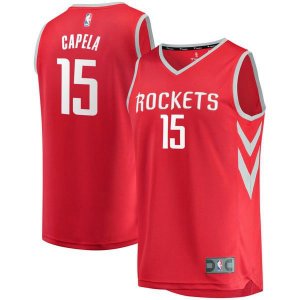 Houston Rockets Clint Capela Player красная майка НБА - Icon Edition подростковая