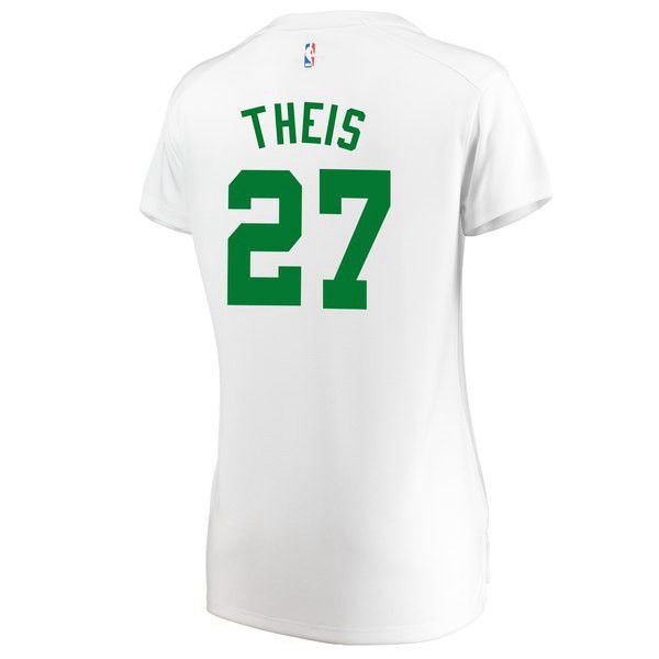 Boston Celtics Daniel Theis Player белая майка НБА - Association Edition