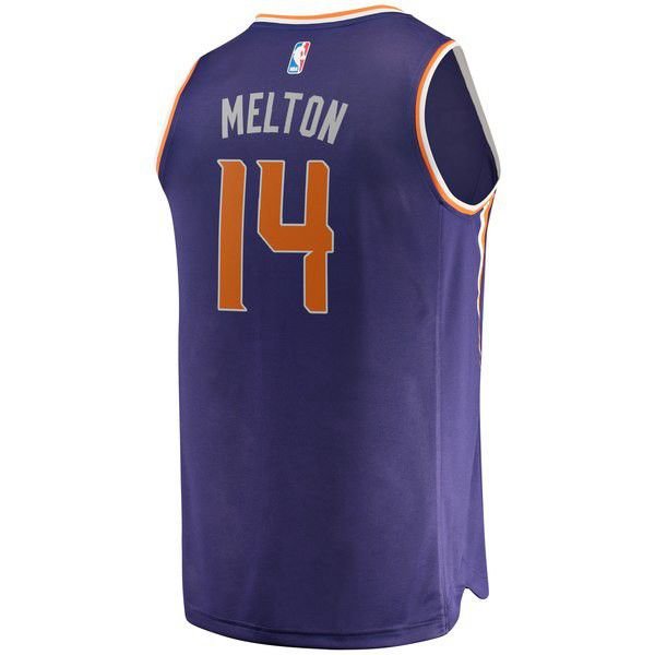 Phoenix Suns De'Anthony Melton Mor майка НБА - Icon Edition