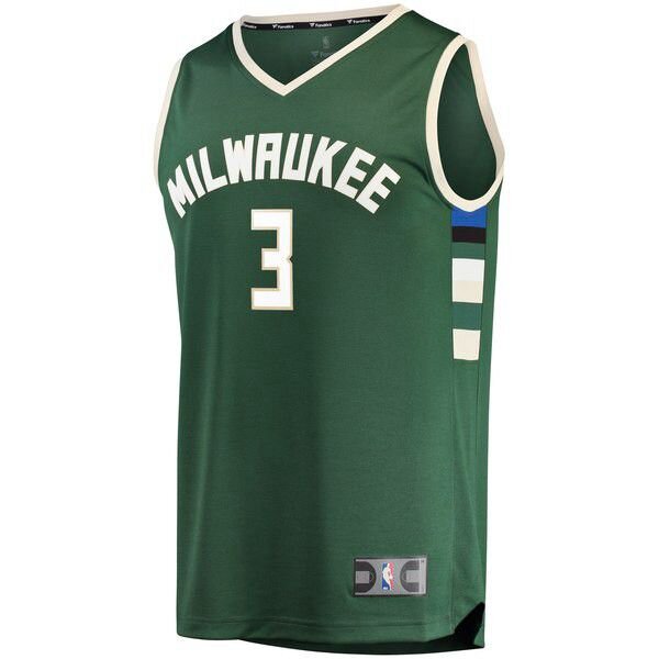 Milwaukee Bucks Jason Terry Player зеленая майка НБА - Icon Edition