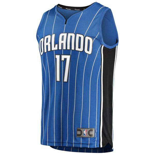 Orlando Magic Jonathon Simmons Player синяя майка НБА - Icon Edition подростковая