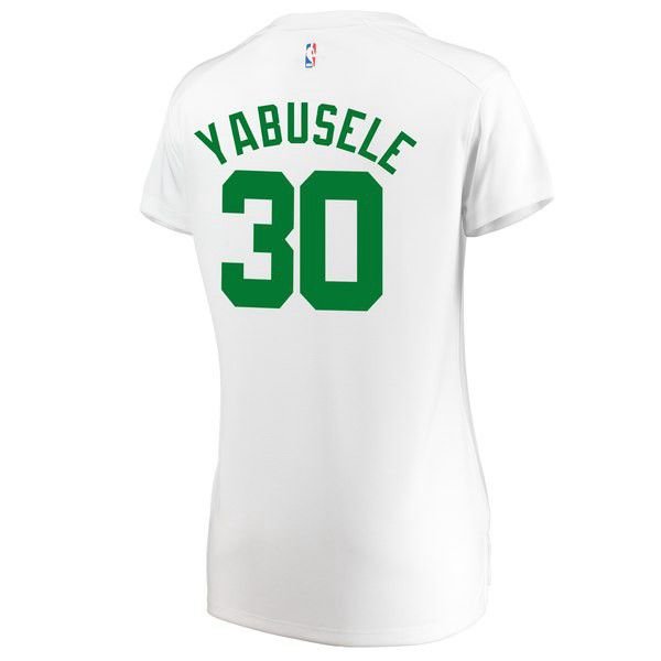 Boston Celtics Guerschon Yabusele Player белая майка НБА - Association Edition