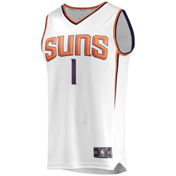 Phoenix Suns Devin Booker белая майка НБА - Association Edition мужская