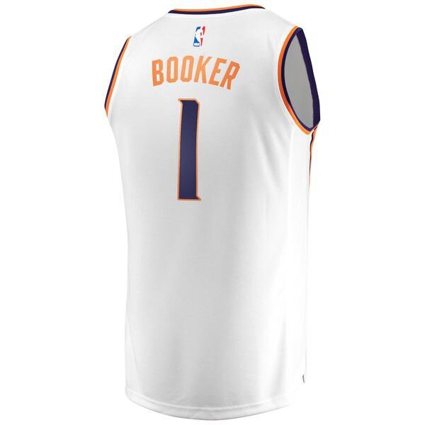 Phoenix Suns Devin Booker белая майка НБА - Association Edition мужская