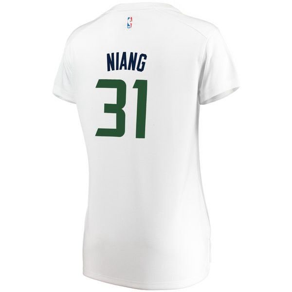 Utah Jazz Georges Niang белая майка НБА - Association Edition