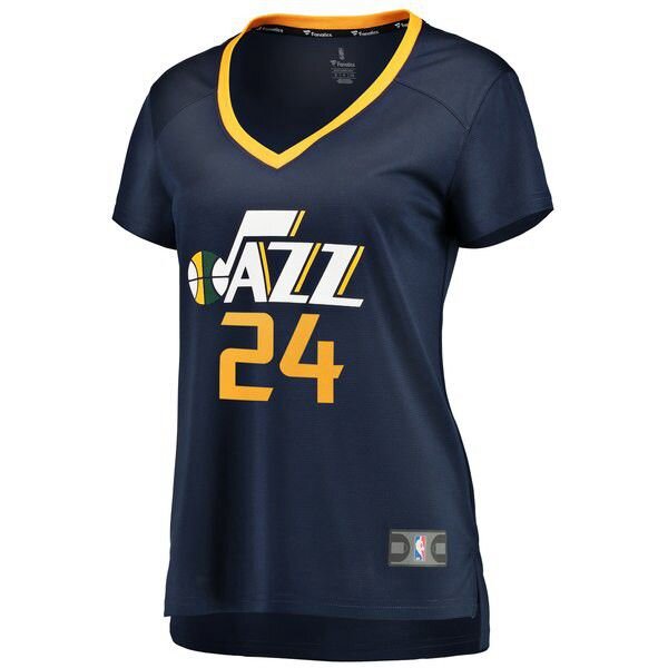 Utah Jazz Grayson Allen темно-синяя майка НБА - Icon Edition женская