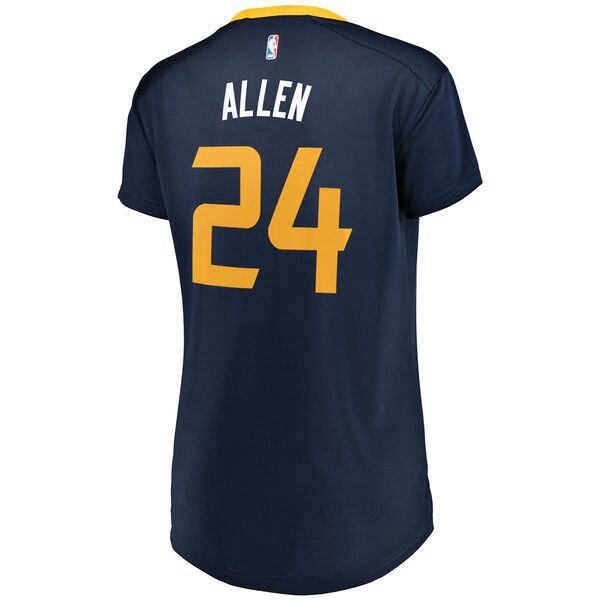 Utah Jazz Grayson Allen темно-синяя майка НБА - Icon Edition женская