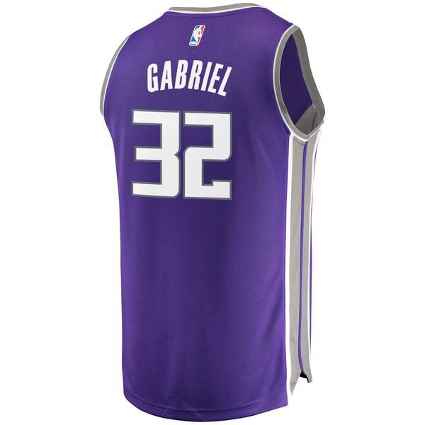 Sacramento Kings Wenyen Gabriel Mor майка НБА - Icon Edition