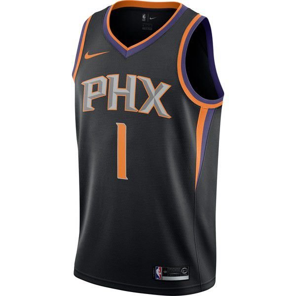 Phoenix Suns Devin Booker Найки мужская черная майка НБА - Statement Edition