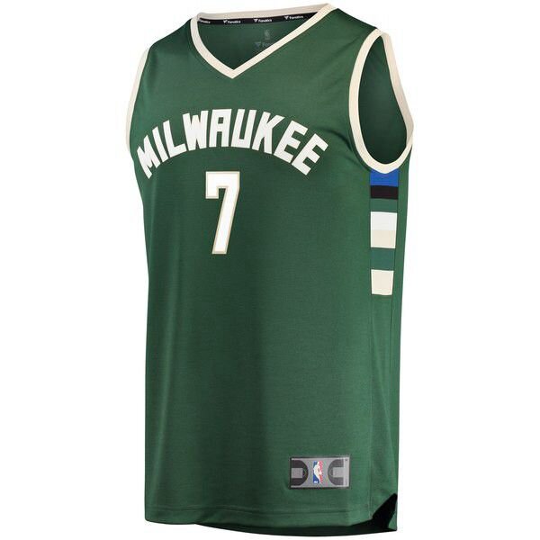 Milwaukee Bucks Thon Maker Player зеленая майка НБА - Icon Edition