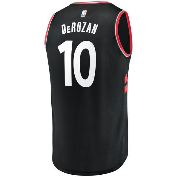 Toronto Raptors DeMar DeRozan черная майка НБА - Statement Edition подростковая