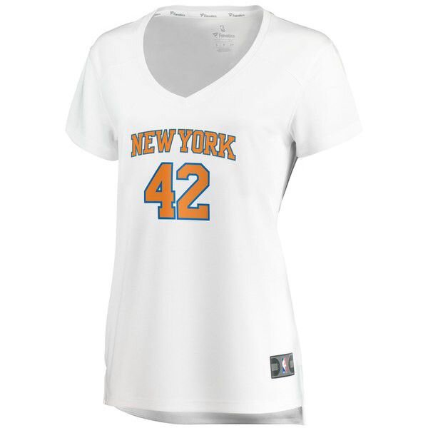 New York Knicks Lance Thomas белая майка НБА - Association Edition