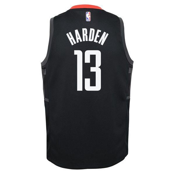 Houston Rockets James Harden Найки мужская черная майка НБА - Statement Edition подростковая