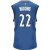 Minnesota Timberwolves Andrew Wiggins Adidas синяя майка НБА