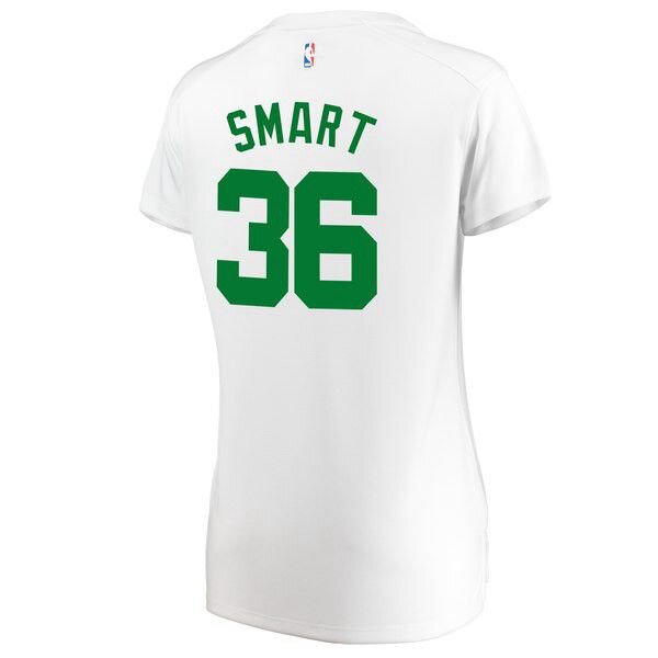 Boston Celtics Marcus Smart Player белая майка НБА - Association Edition