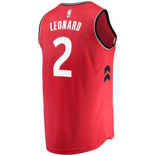 Toronto Raptors Kawhi Leonard красная майка НБА - Icon Edition подростковая