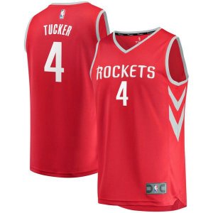 Houston Rockets PJ Tucker Player красная майка НБА - Icon Edition подростковая