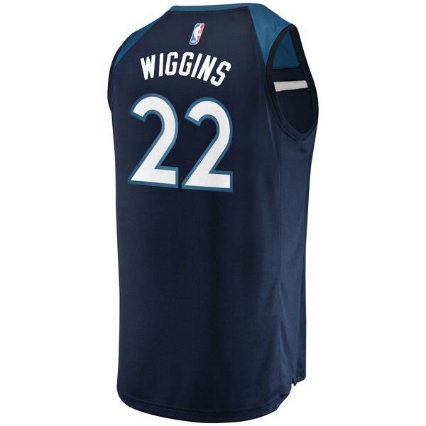 Minnesota Timberwolves Andrew Wiggins синяя майка НБА - Icon Edition