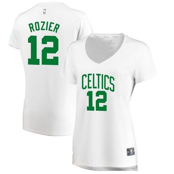 Boston Celtics Terry Rozier Player белая майка НБА - Association Edition