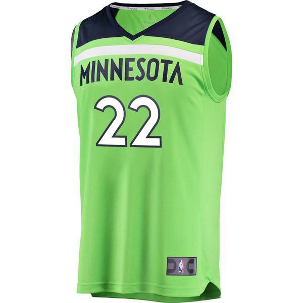 Minnesota Timberwolves Andrew Wiggins зеленая майка НБА - Statement Edition подростковая