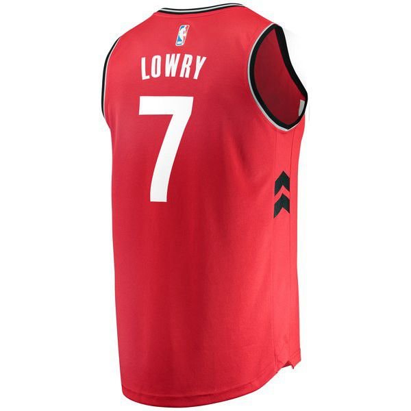 Toronto Raptors Kyle Lowry красная майка НБА - Icon Edition молодежная