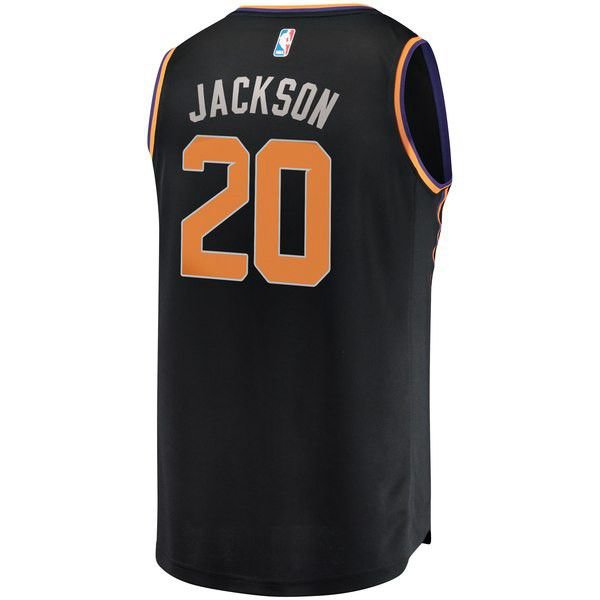 Phoenix Suns Josh Jackson Player черная майка НБА - Statement Edition