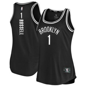 Brooklyn Nets D'Angelo Russell Tank черная майка НБА - Icon Edition