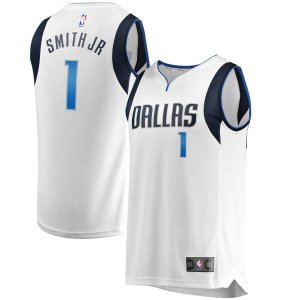 Dallas Mavericks Dennis Smith Jr. белая майка НБА - Association Edition