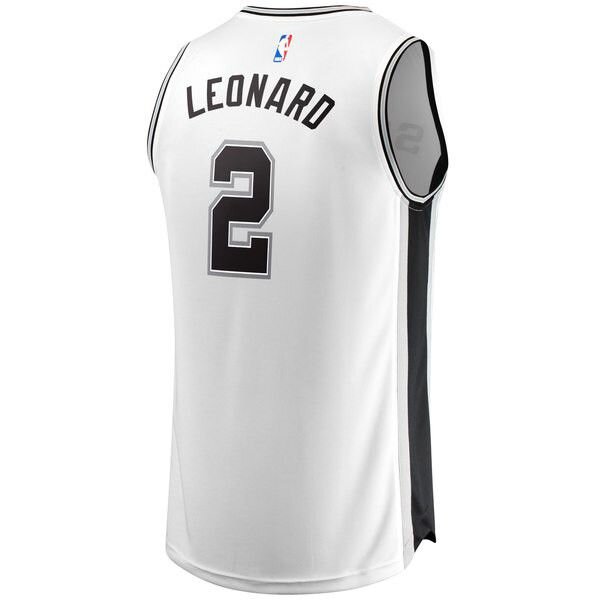 San Antonio Spurs Kawhi Leonard белая майка НБА - Association Edition
