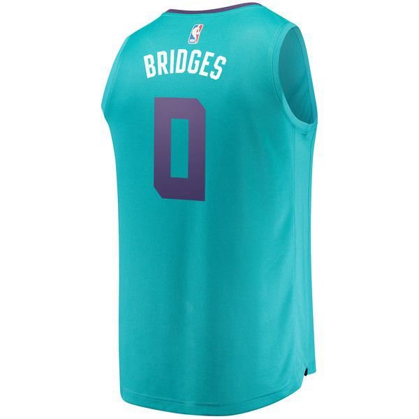 Charlotte Hornets Miles Bridges зеленая майка НБА - Icon Edition