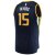 Utah Jazz Derrick Favors Player темно-синяя майка НБА - Icon Edition подростковая