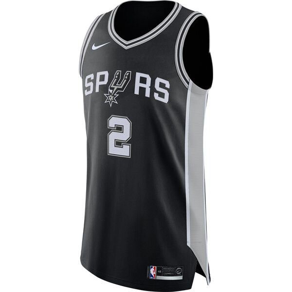 San Antonio Spurs Kawhi Leonard Найки черная майка НБА - Icon Edition