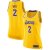 Los Angeles Lakers Lonzo Ball Найки мужская золотая майка НБА - Icon Edition женская