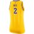 Los Angeles Lakers Lonzo Ball Найки мужская золотая майка НБА - Icon Edition женская