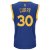 Golden State Warriors Stephen Curry Adidas гостевая синяя майка НБА