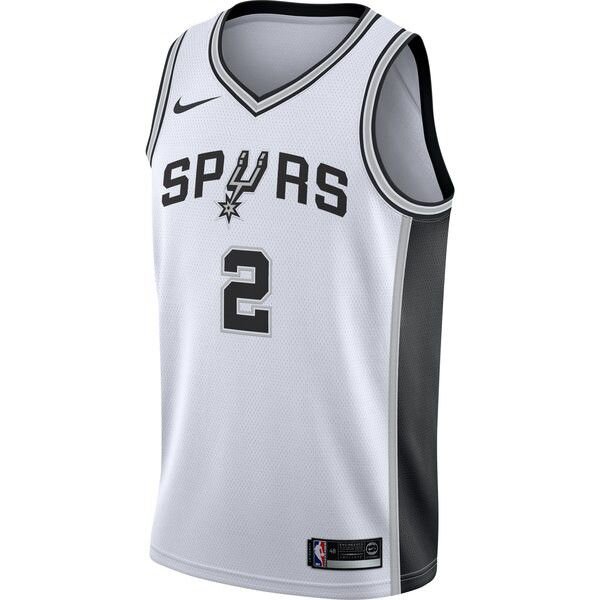 San Antonio Spurs Kawhi Leonard Найки мужская белая майка НБА - Association Edition