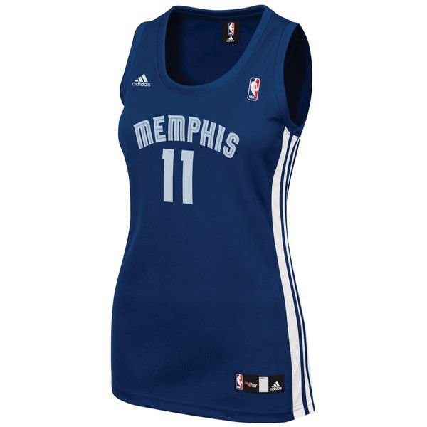Memphis Grizzlies Mike Conley Adidas гостевая темно-синяя майка НБА