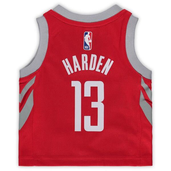 Houston Rockets James Harden Найки красная майка НБА - Icon Edition