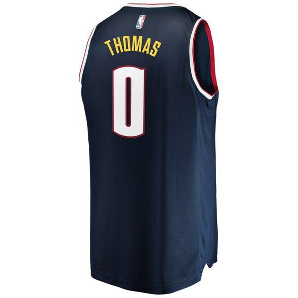 Denver Nuggets Isaiah Thomas синяя майка НБА - Icon Edition подростковая