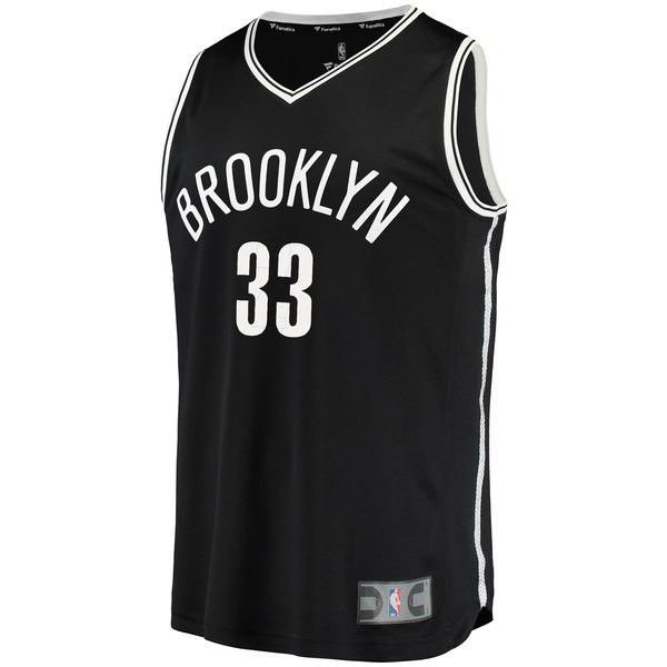 Brooklyn Nets Allen Crabbe Player черная майка НБА - Icon Edition подростковая