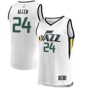 Utah Jazz Grayson Allen белая майка НБА - Association Edition подростковая