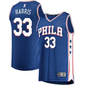 Philadelphia 76ers Tobias Harris синяя майка НБА - Statement Edition