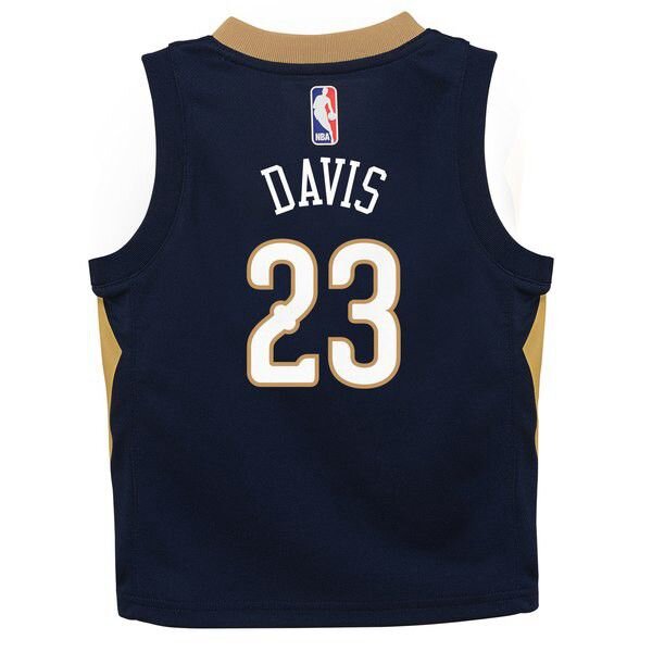 New Orleans Pelicans Anthony Davis Найки темно-синяя майка НБА - Icon Edition