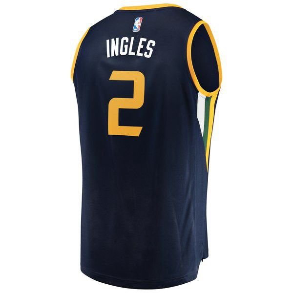 Utah Jazz Joe Ingles Player темно-синяя майка НБА - Icon Edition подростковая