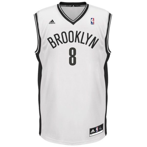 Brooklyn Nets Deron Williams Adidas домашняя белая майка НБА